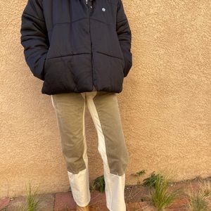 Micaela Greg Black Puffer